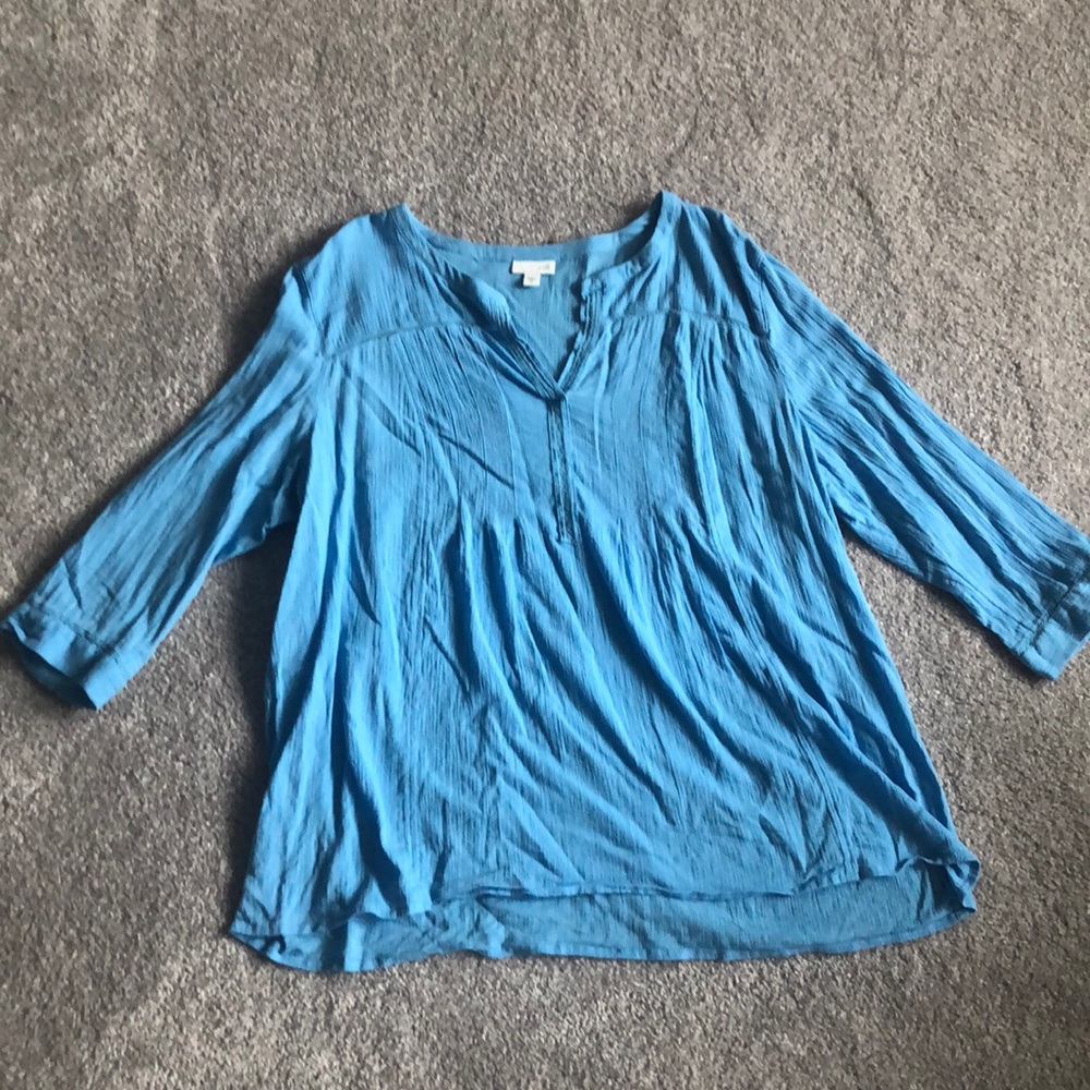 JJill flowy cotton tunic top